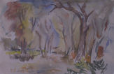 Undated Water Color